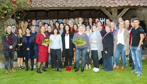 Das ist das Team von socius curandi um Geschäftsführerin Martina Kühnel (Mitte).