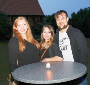 Sophie Warneke, Gina Jegodtka und Marco Kühnel (v. l.)