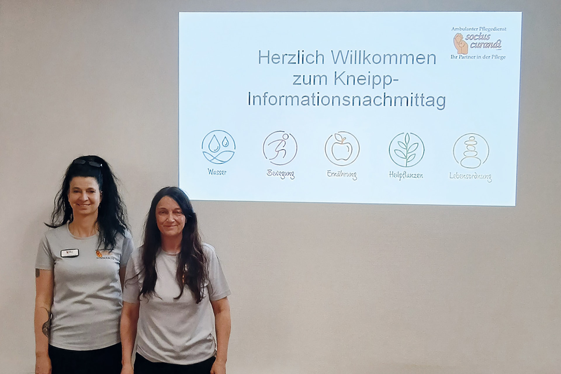 Infonachmittag über Kneipp-Anwendungen Präsentation