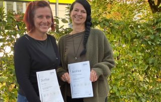 Kneipp Gesundheitstrainerinnen Frau Hemmerling-Seifert und Frau Maliqi
